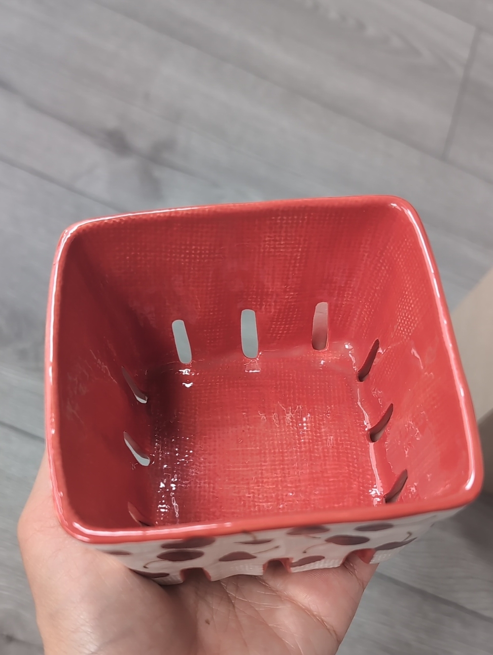 NWT Anthropologie Ceramic Fruit Baskets - Picture 8 of 12